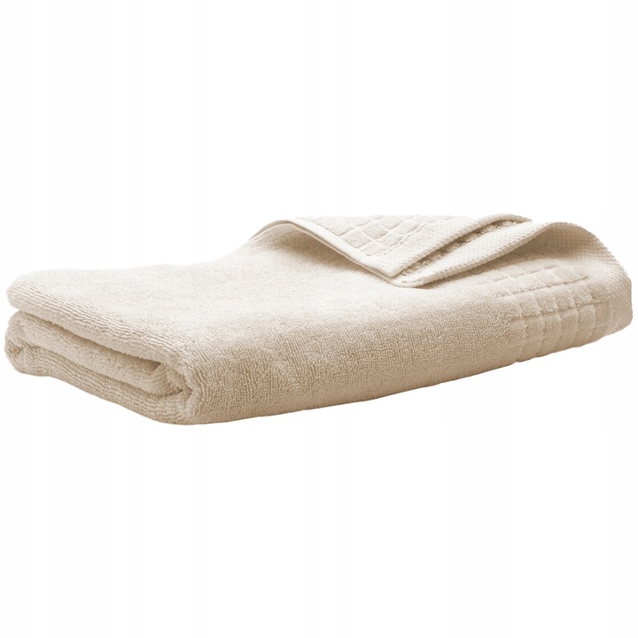 Ręcznik Kąpielowy Frotte Szybkoschnący Chłonny Mięsisty Ecru - obrazek 3