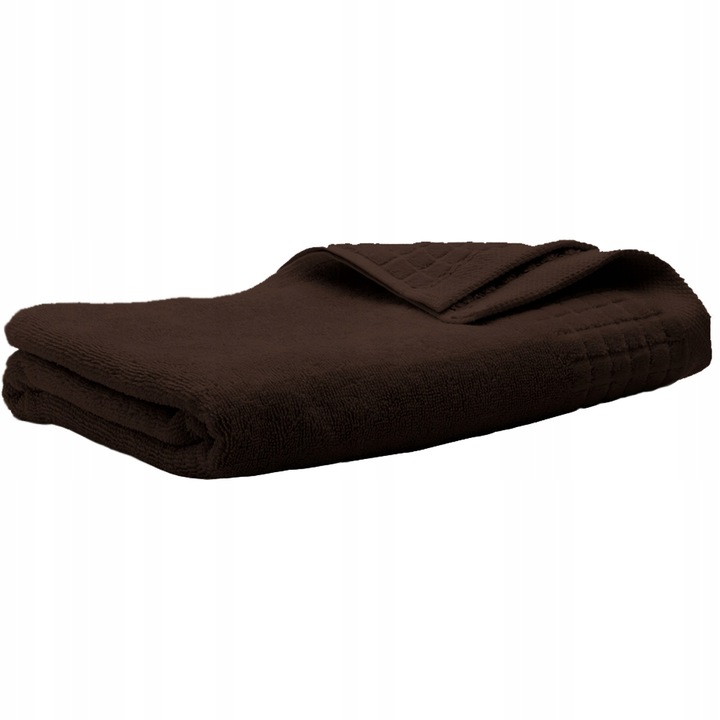 Ręcznik Kąpielowy Frotte Szybkoschnący Chłonny Mięsisty Ciemny Brąz - obrazek 3