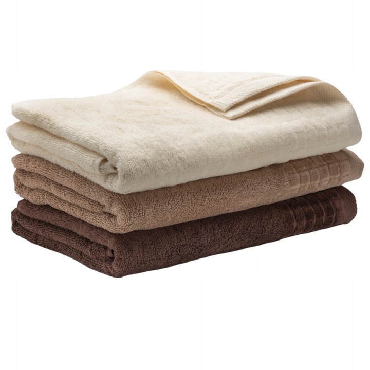 Ręcznik Kąpielowy Frotte Szybkoschnący Chłonny Mięsisty Ciemny Brąz - obrazek 5